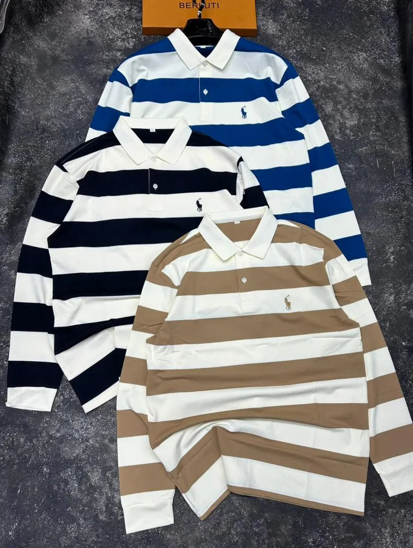 Photo Principale - Petites Annonces | Trendy Long-Sleeve Polo Shirts – Only Fcfa 6,000 Each! 🔥, Bonduma, Buea, Cameroun | Vêtements, chaussures et autres  > Vêtements pour hommes