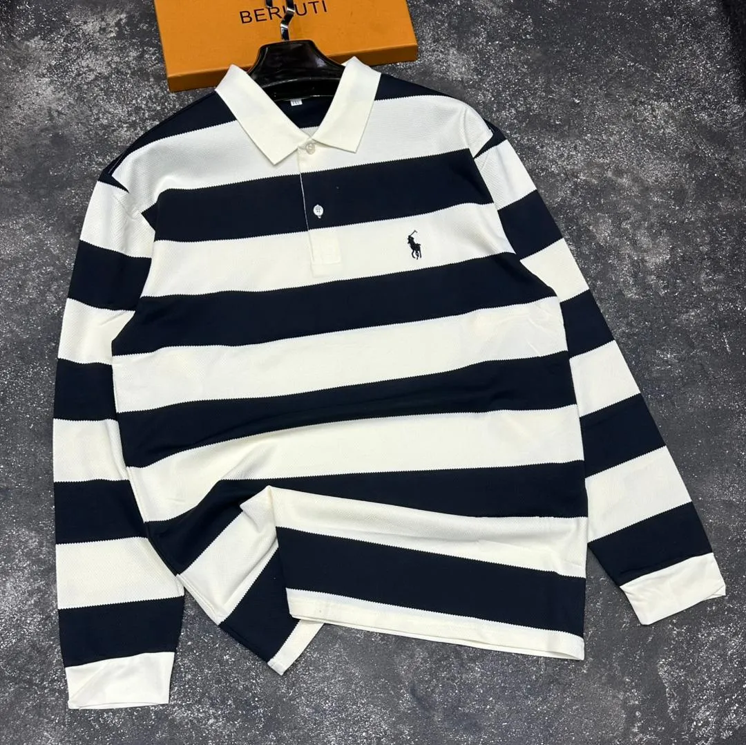 Photo de Galerie 2 - Petites Annonces | Trendy Long-Sleeve Polo Shirts – Only Fcfa 6,000 Each! 🔥, Bonduma, Buea, Cameroun | Vêtements, chaussures et autres  > Vêtements pour hommes