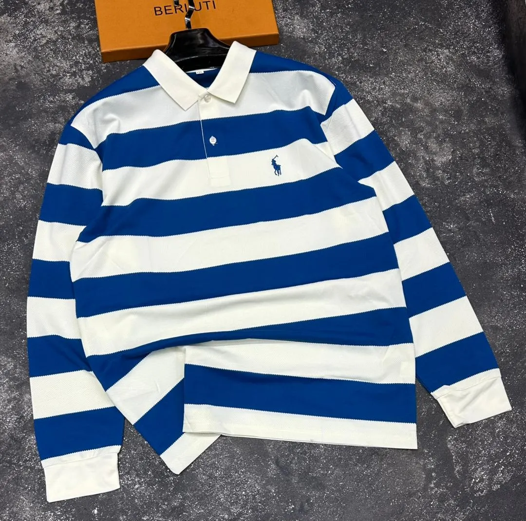 Photo de Galerie 3 - Petites Annonces | Trendy Long-Sleeve Polo Shirts – Only Fcfa 6,000 Each! 🔥, Bonduma, Buea, Cameroun | Vêtements, chaussures et autres  > Vêtements pour hommes