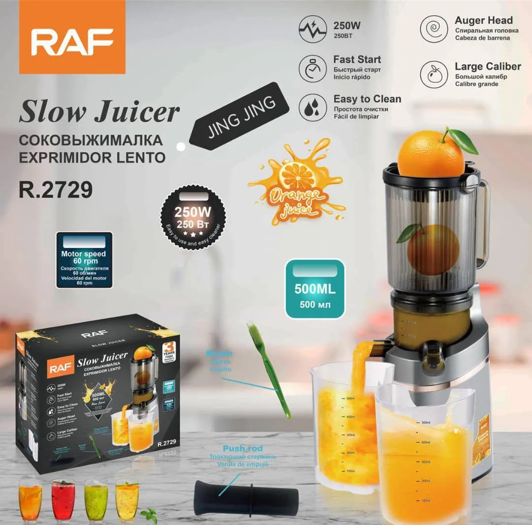 Photo Principale - Petites Annonces | Raf Slow Juicer – Fresh Juice Made Easy! 🍊, Sandpit, Buea, Cameroun | Maison, aliments et jardin 