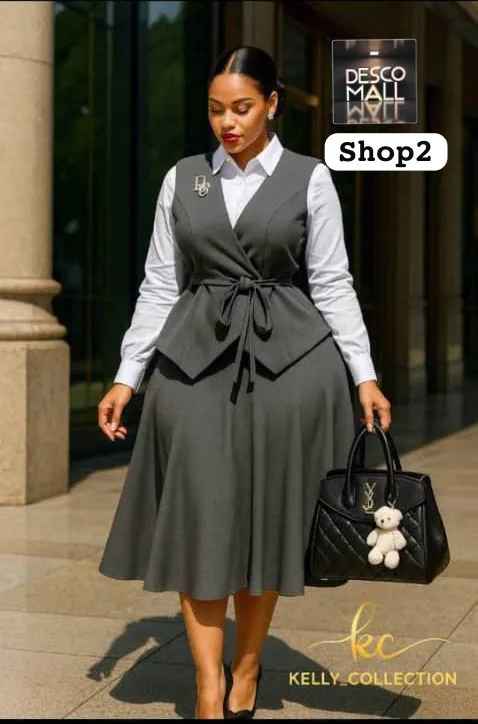 Photo Principale - Petites Annonces | 3-Piece Corporate Ensemble – Desco Mall 🤎, Bonduma, Buea, Cameroun | Vêtements, chaussures et autres  > Vêtements pour femmes