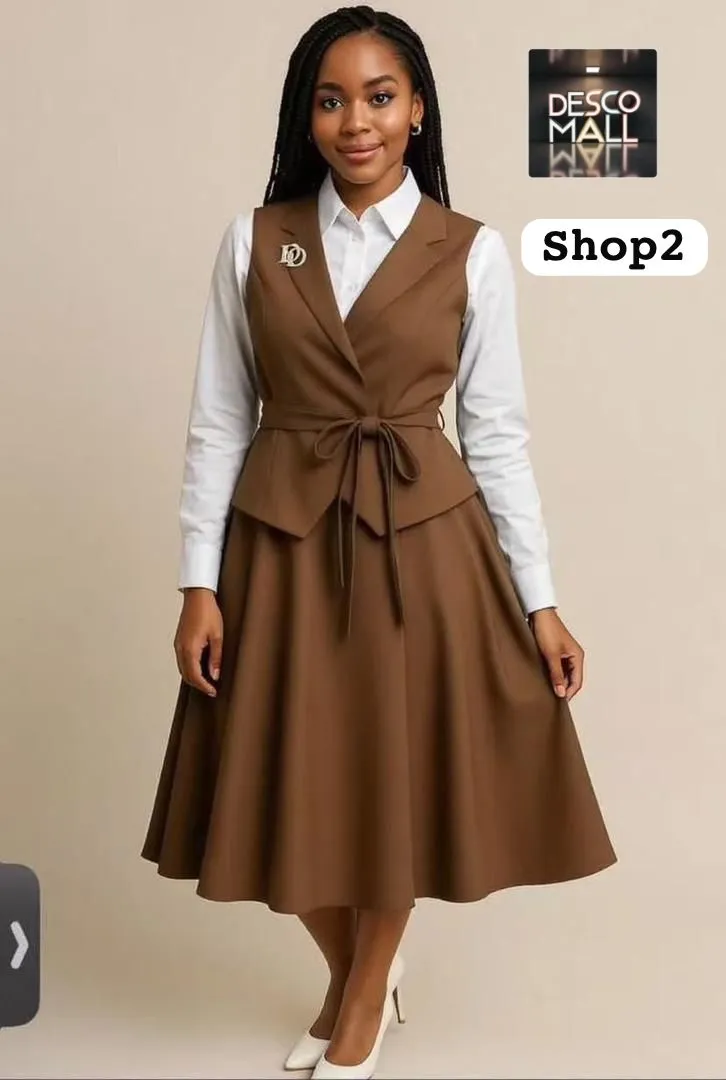 Photo de Galerie 3 - Petites Annonces | 3-Piece Corporate Ensemble – Desco Mall 🤎, Bonduma, Buea, Cameroun | Vêtements, chaussures et autres  > Vêtements pour femmes