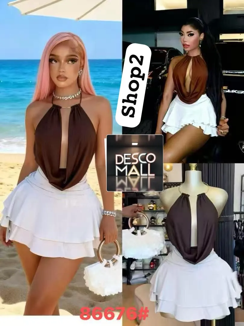 Gallery Photo 2 - Marketplace | 🔥 Stunning Halter-Neck Bodysuit – Chic & Bold 🔥, Bonduma, Buea, Cameroon | Clothing, Shoes, & Others  > Women's clothing