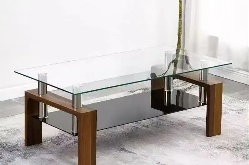 Photo de Galerie 1 - Petites Annonces | Elegant Glass Center Table – Modern Home Upgrade ✨, Sandpit, Buea, Cameroun | Maison, aliments et jardin  > Meubles