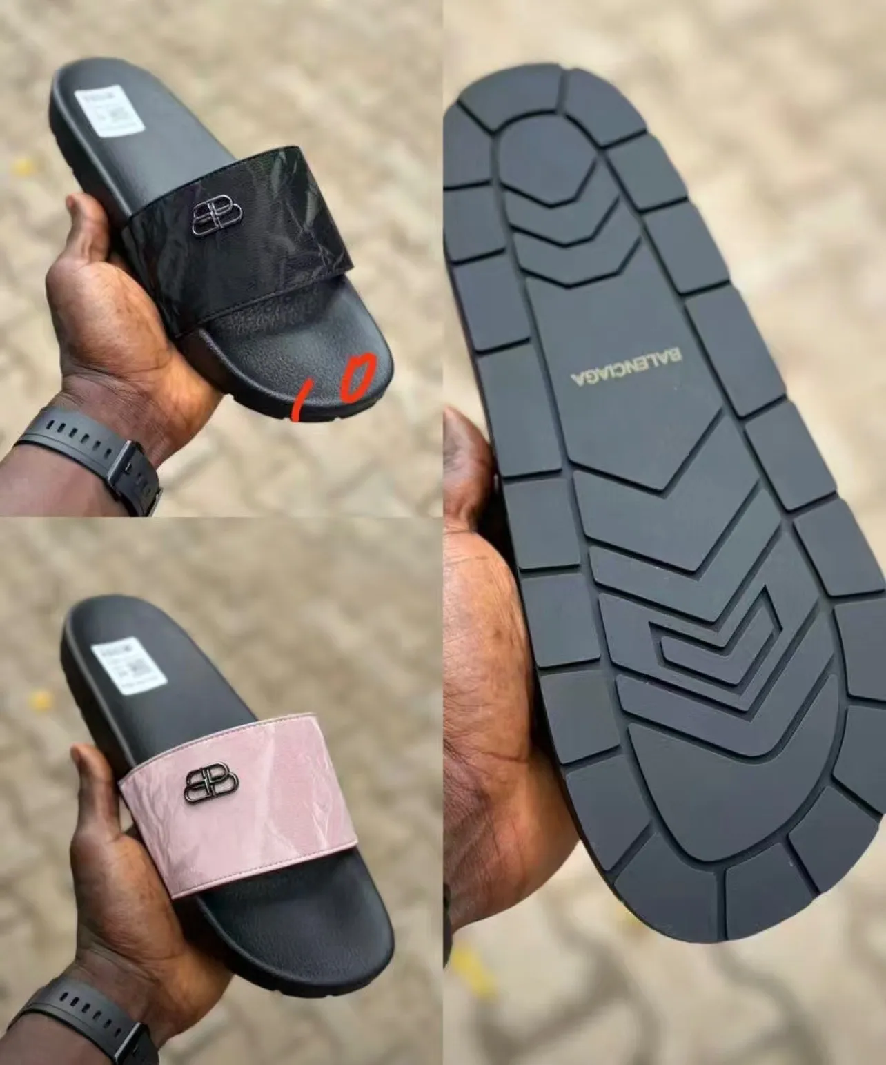 Gallery Photo 1 - Marketplace | Slippers, Biyemassi, Yaoundé, Cameroon | Clothing, Shoes, & Others  > Men's shoes