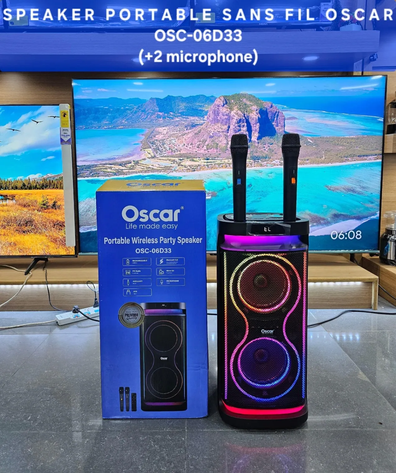 Photo Principale - Petites Annonces | Portable Speaker 🔊, Akwa, Douala, Cameroun | Électronique et médias  > Audio et haut-parleurs