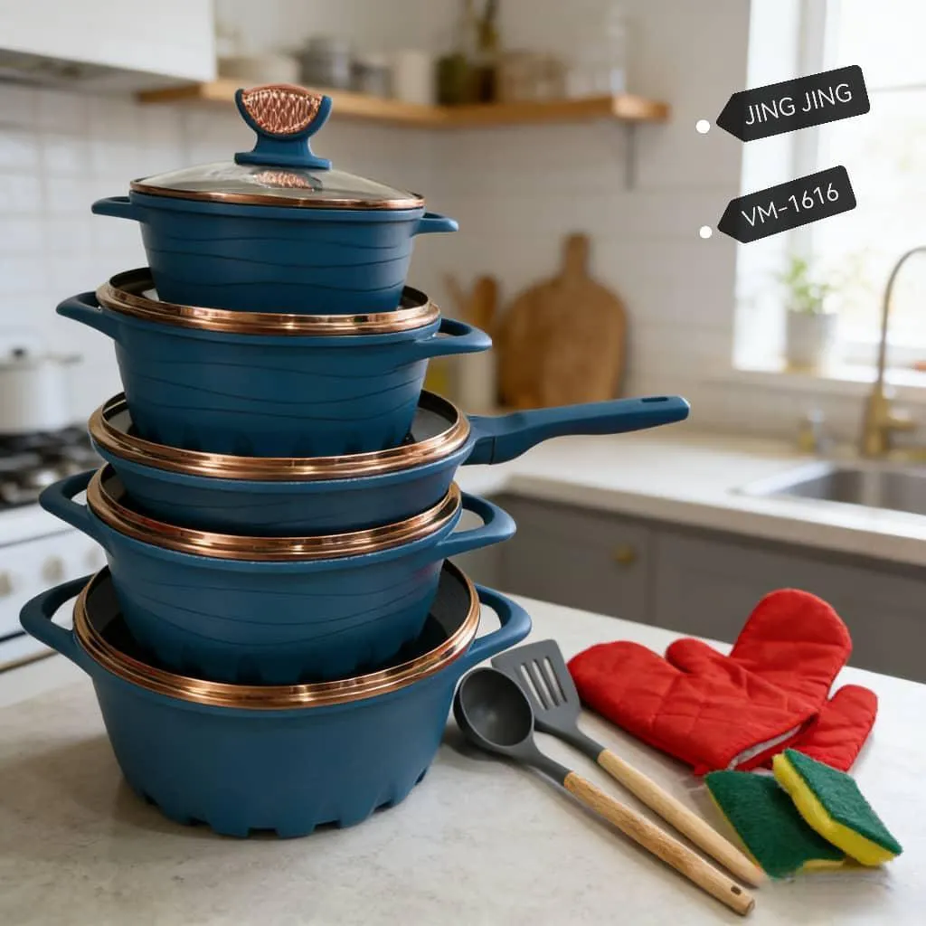 Photo de Galerie 1 - Petites Annonces | Premium Non-Stick Cookware Set Available ✨🍲, Sandpit, Buea, Cameroun | Maison, aliments et jardin  > Cuisine et salle à manger
