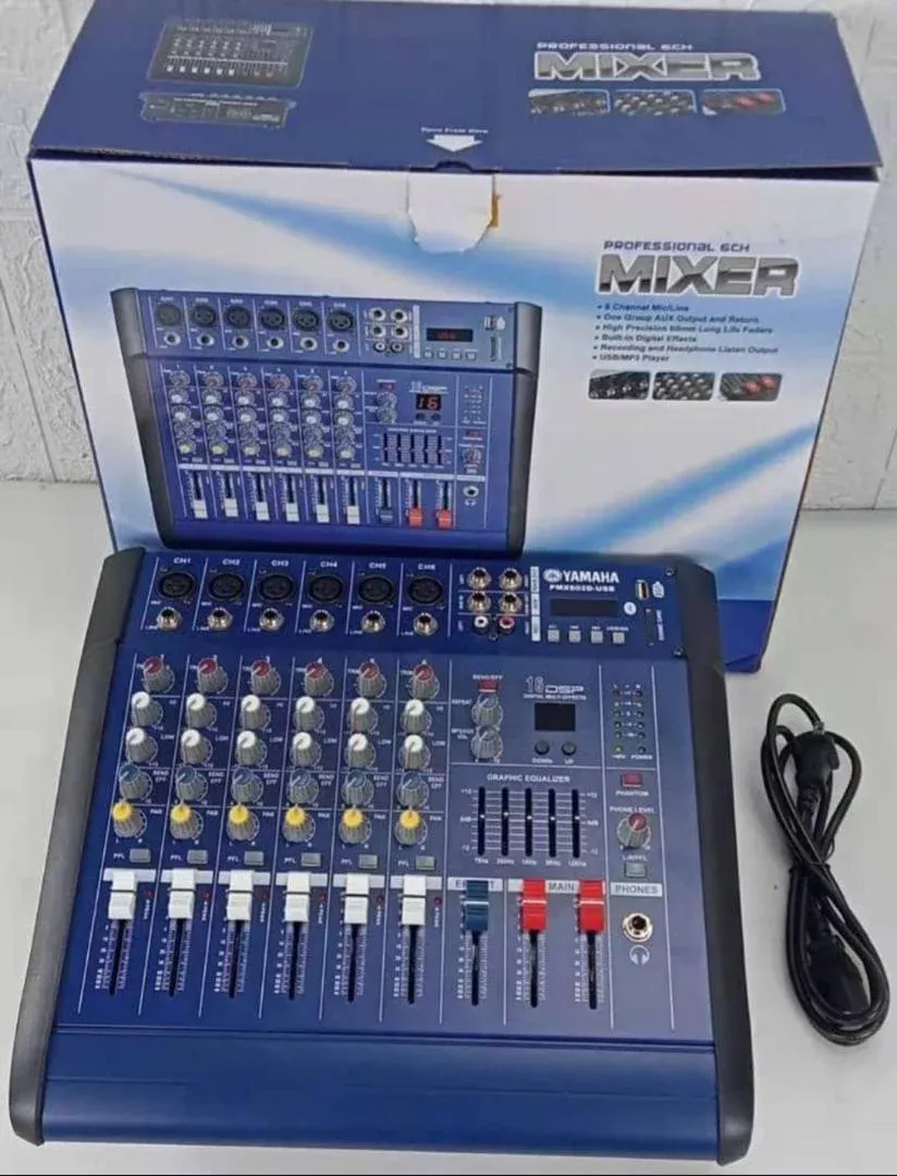 Photo Principale - Petites Annonces | Mixer 4 Pistes Et 6 Pistes, Akwa, Douala, Cameroun | Électronique et médias  > Audio et haut-parleurs
