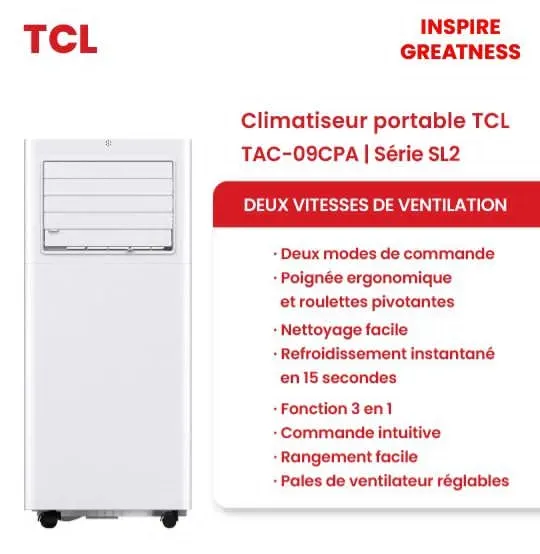 Photo Principale - Petites Annonces | Climatiseur Portable, Akwa, Douala, Cameroun | Maison, aliments et jardin  > Electroménagers