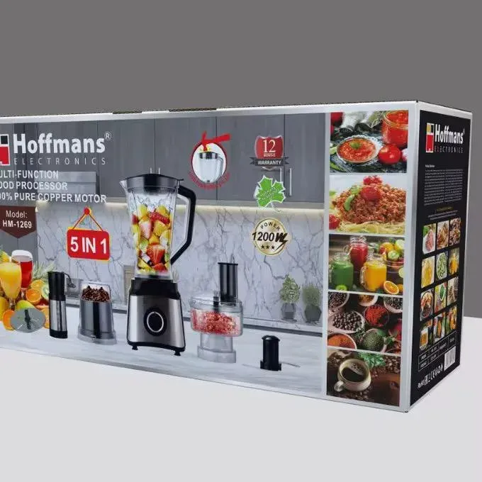 Photo Principale - Petites Annonces | Hoffman’s Electronics 5-In-1 Multifunction Food Processor For Sale 🔥, Sandpit, Buea, Cameroun | Maison, aliments et jardin  > Meubles