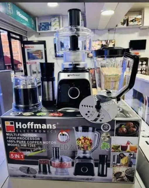 Photo de Galerie 1 - Petites Annonces | Hoffman’s Electronics 5-In-1 Multifunction Food Processor For Sale 🔥, Sandpit, Buea, Cameroun | Maison, aliments et jardin  > Meubles