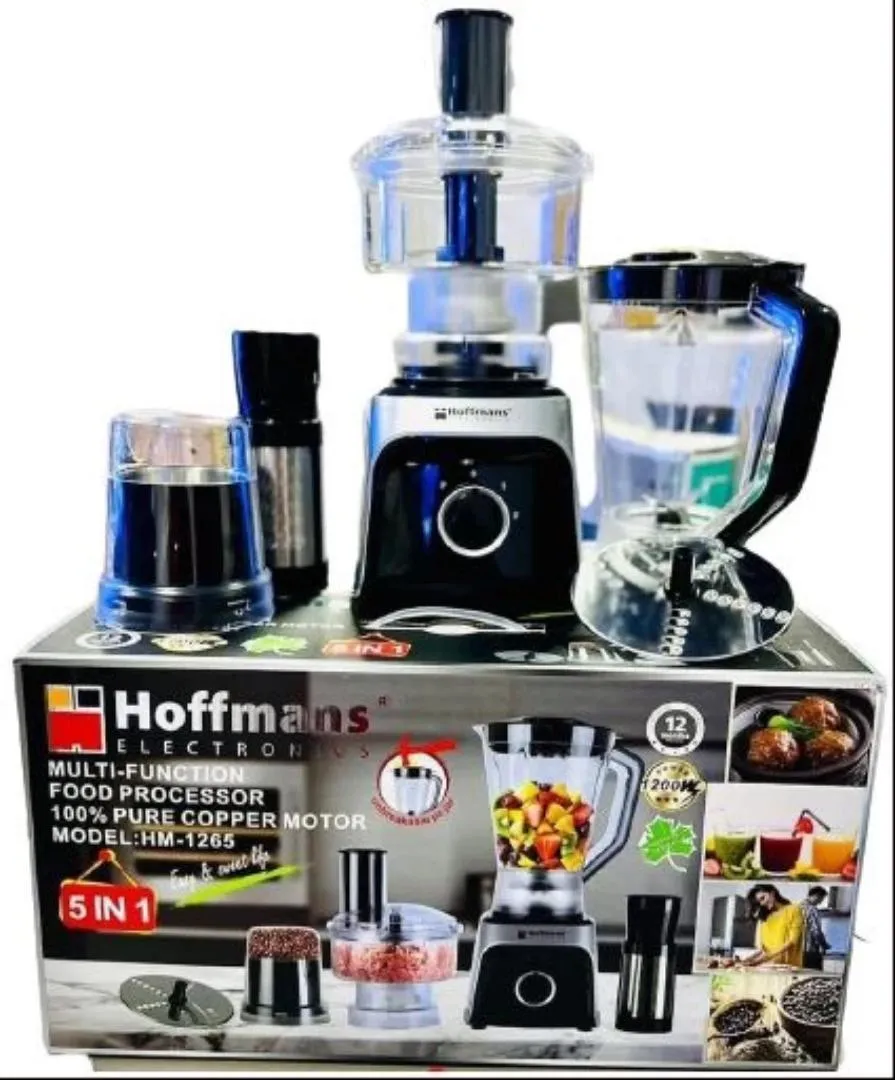 Photo de Galerie 2 - Petites Annonces | Hoffman’s Electronics 5-In-1 Multifunction Food Processor For Sale 🔥, Sandpit, Buea, Cameroun | Maison, aliments et jardin  > Meubles