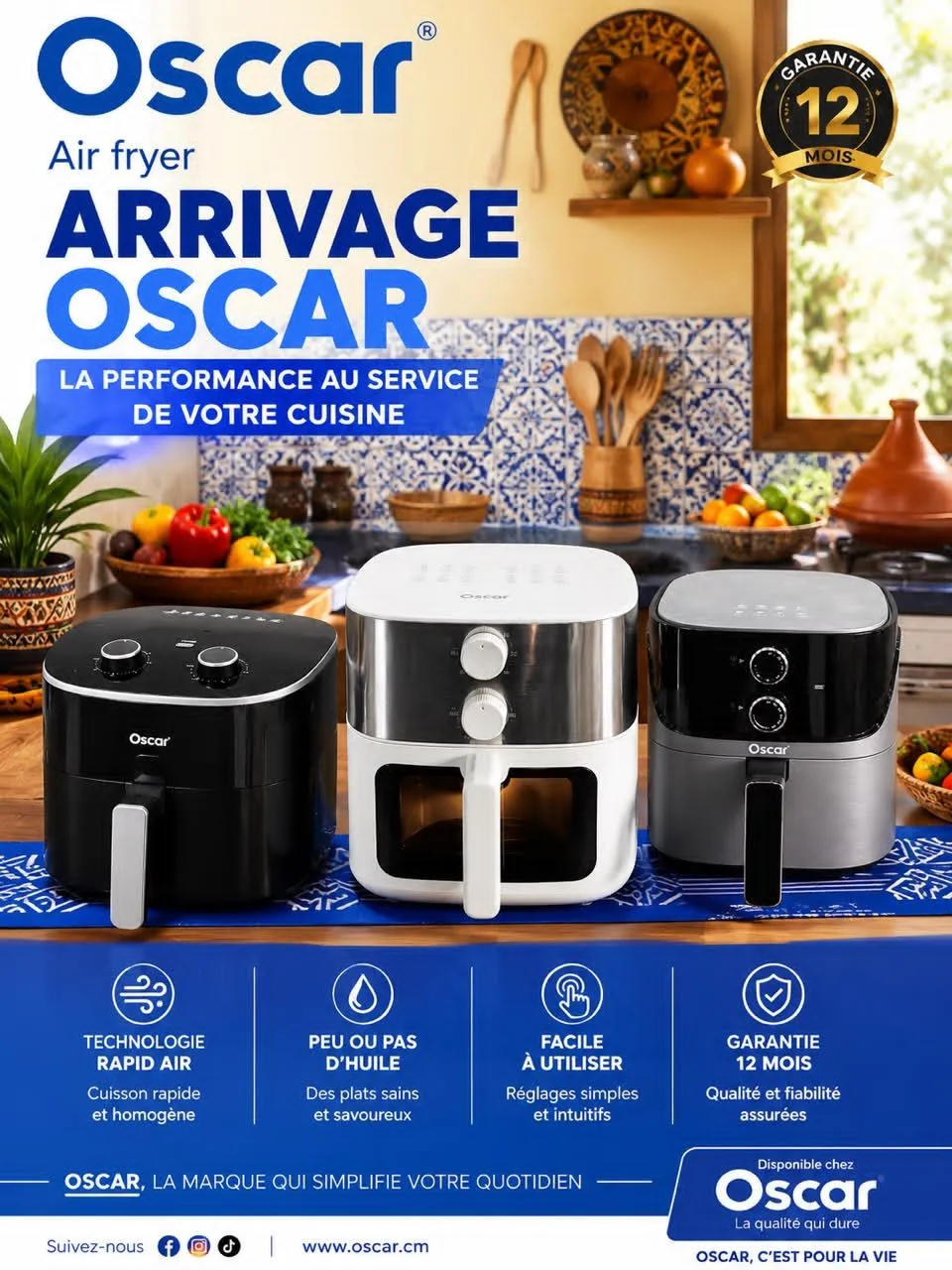 Photo de Galerie 1 - Petites Annonces | Friteuse Électrique, Akwa, Douala, Cameroun | Maison, aliments et jardin  > Cuisine et salle à manger